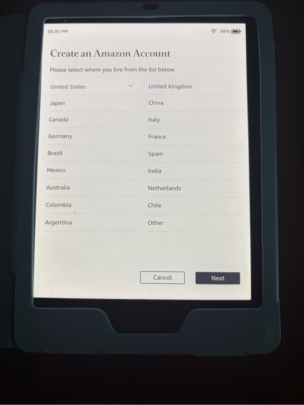 Amazon Kindle - Picture 5 of 5